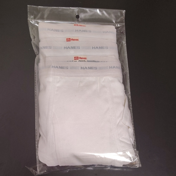 Hanes Other - Hanes Vintage Men's Classic White Briefs Sz 38 3 Lot.